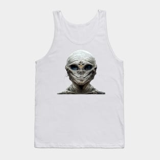 A mummy alien face Tank Top